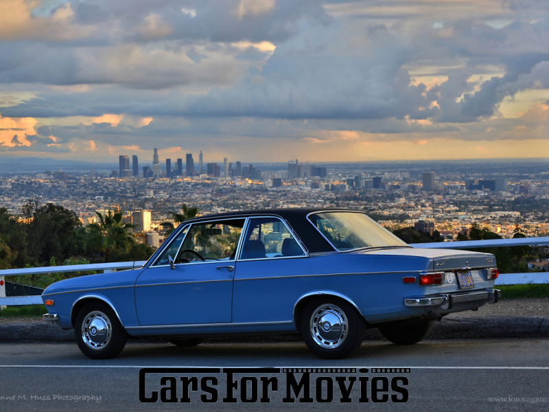 CarsForMovies | Audi 100 LS 1970 Deutschland Grau Blau Zivilfahrzeug Limousine Bayern 7478 